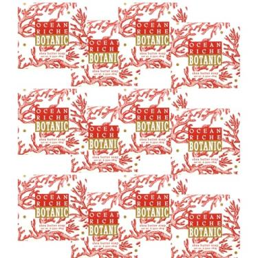 Imagem de Greenwich Bay Mini Sabonetes Botânicos Pacote com 12 – 54 g Cada – Sabonetes Perfumados para Airbnb, Spa, Hotel, Salão ou Banho – Barras elegantes embaladas individualmente para viagem, Ocean Riche