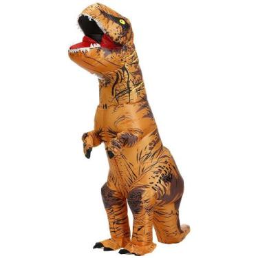 Imagem de Fantasia Inflável Dinossauro Tiranossauro Rex T-Rex Adulto - MHR
