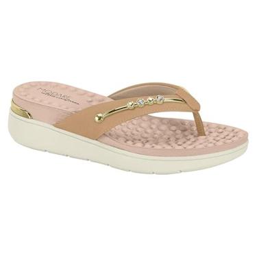 Imagem de Sandalia Feminina Modare 7151.115 Chinelo Confortavel Tamanco - Original (Camel, BR, Adulto, Numérico, 36)