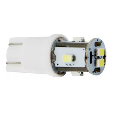 Imagem de Lampada Pingao T10 Tipo Torre 6 Leds Esmagada 1.8w Branco