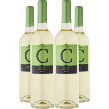 Imagem de Vinho Branco C De Cabriz Terras Da Beira 750ml Kit 4 Garrafas