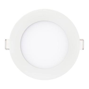 Imagem de Luminaria Led Embutir Redonda Slim 6w 6,0K Kian
