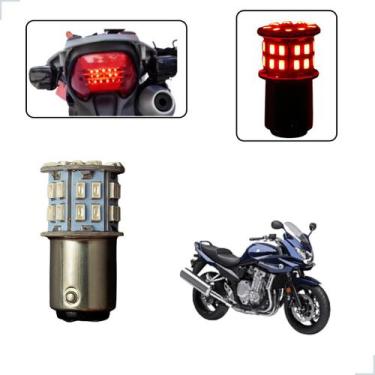 Imagem de Lâmpada Led Freio 2 Polo 1157 50 Leds Moto Bandit 1200