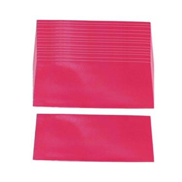 Imagem de MERIGLARE Kit de tubo termoencolhível 100x, manga de tubo termoencolhível para vedação de fios termoencolhíveis para bateria elétrica faça você mesmo, Vermelho