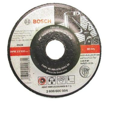Imagem de Disco de Desbaste Para Inox 115,0x6,4x22mm - Bosch