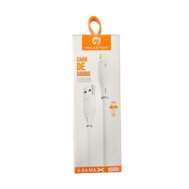 Imagem de Cabo para Celular Smartphone USB Tipo IOS - 01 Metro Turbo 4.8A - Dado