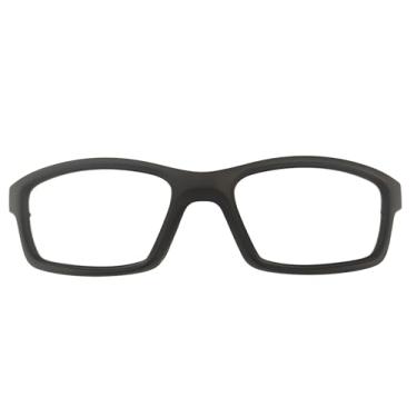 Imagem de NicelyFit Armação preta acetinada para óculos Oakley Crosslink OX8027 53 mm