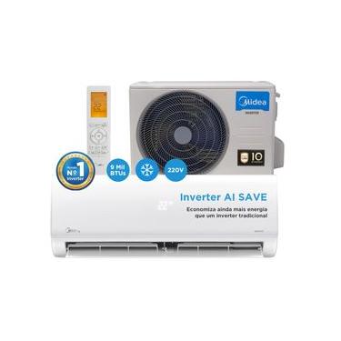 Imagem de Ar Condicionado Split 9000 BTU Inverter AI XtremeSave Frio Midea 220