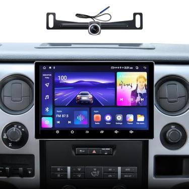 Imagem de Atualização estéreo de rádio Android de 29.2 cm (4G + 64G) para Ford F150, 2013 2014 STX XL 2009-2012, compatível com Carplay, Android, navegação GPS automática, 5GWiFi, espelhamento, Bluetooth