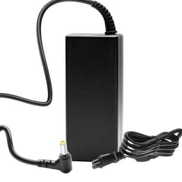 Imagem de Fonte Carregador Para Notebook Acer Aspire 3 A315-51 A315-53 A315-56 19v 3,42A 65W Plug 5.5x1.7mm Pino Grosso, Ponta Amarela, referência PA-1700-02 Plug Azul, Bivolt com Cabo de Força