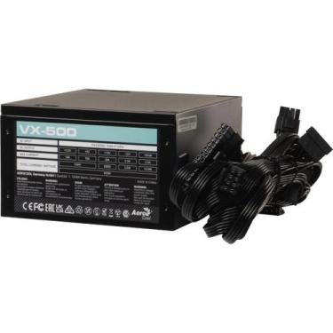 Imagem de Fonte Gamer ATX Aerocool Stealth VX-500 500W Bivolt