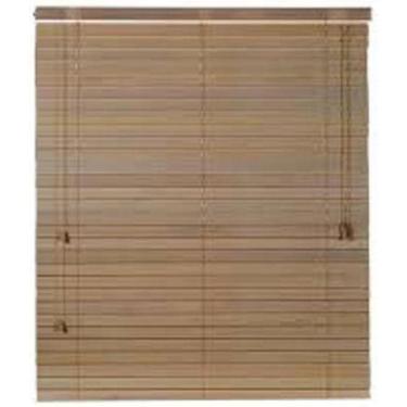 Imagem de Persiana Horizontal De Bambu 50Mm 1,20Larg X 2,20Alt Pátina