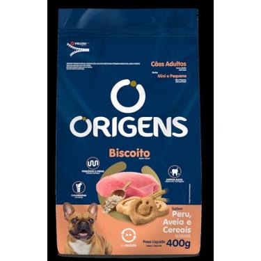 Imagem de Origens Biscoito Para Cães Adultos De Pequeno Porte Sabor Peru 400g