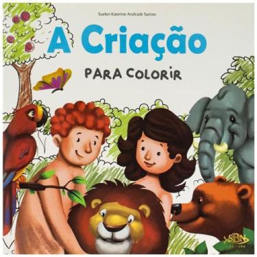 Imagem de Livro - Contos Bíblicos para Colorir: A Criação