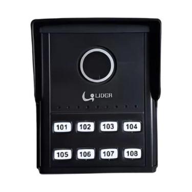Imagem de Interfone 8 Pontos Porteiro Coletivo Smart LR808 Líder - Lider