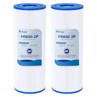 Imagem de Fil-fresh Substituição de filtro de banheira de hidromassagem PRB50-IN, compatível com Jacuzzi J210/J220/J235/J245/J275, substitui Pleatco PRB50-IN, Unicel C-4950, Filbur FC-2390, filtro de spa de 5 ×