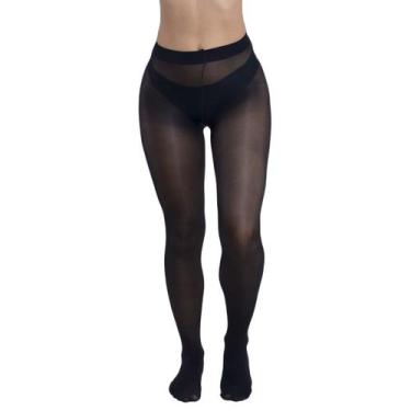 Imagem de Meia calça opaca fio 20 loba lupo, GG, Preto