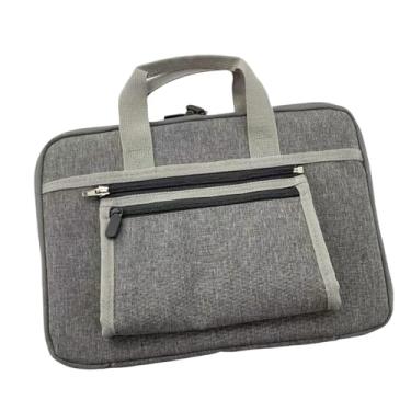 Imagem de Generic Bolsa para laptop fina e portátil com alça, bolsa de transporte para computador, pasta para escritório, trabalho, viagem, notebook, faculdade