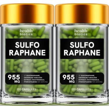 Imagem de Suplemento Healthbiotics Sulforafano e brotos de brócolis orgânicos