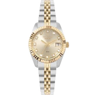 Imagem de Relógio TECHNOS feminino analógico quartz riviera 2015CEM/1X