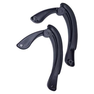 Imagem de oshhni Braços ajustáveis para cadeira de escritório, apoios de braços com almofadas confortáveis para a maioria cadeiras giratórias gamer ergonômicas, Padrão