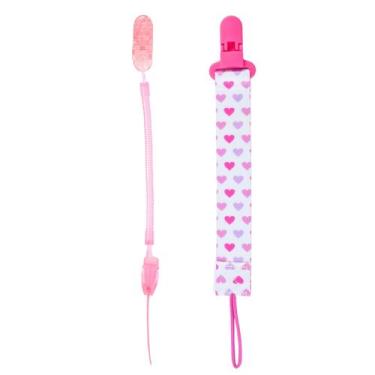 Imagem de Kit Prendedor Mola E Prendedor Estampado Pietra Baby Menimo Menina Inf