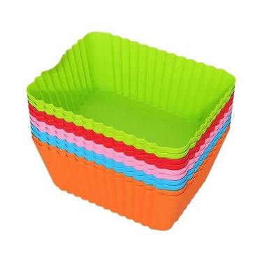 Imagem de Divisórias De Silicone Para Lancheiras Infantis, Separadores De Alimen