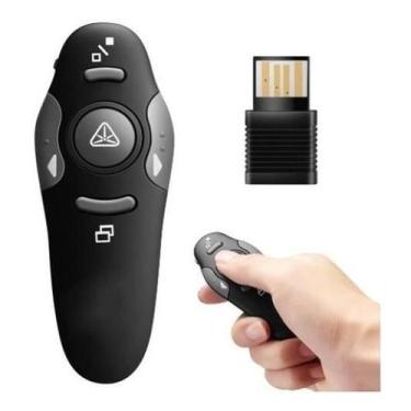 Imagem de Apresentador Slide Sem Fio Caneta Laser Controle Power Point - Alinee