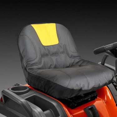 Imagem de Cffuvros Tampa do Assento do Trator, 19.7X13.8X15.7in Caminho do Cortador de Grama, 600D Oxford Fabric Prooffrow Riding Mower Tampa da Capa de Almofada de Almofada
