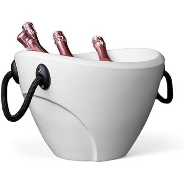 Imagem de Champanheira Premium Balde de Gelo Para 4 Garrafas 13L Com Alça Parede Dupla