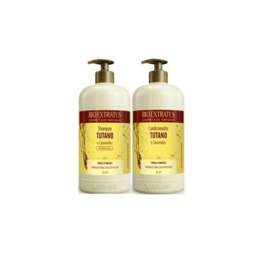Imagem de Kit Tutano E Ceramidas Hidrata, Nutre Bio Extratus Shampoo/Condicionad