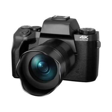 Imagem de Câmera De Vídeo 64MP 4K 60FPS Com Foco Automático, Zoom 16X, Tela Sens