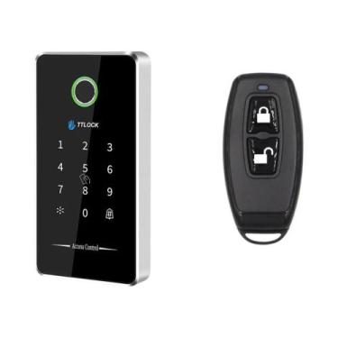 Imagem de Sistema De Controle De Acesso Por Impressão Digital Com Teclado NFC De