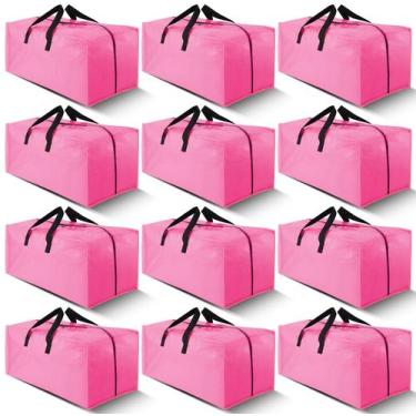 Imagem de Bolsas de mudança Cosy Family Heavy Duty Extra Large 86 L rosa x12