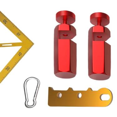 Imagem de Grampo 90 Graus | Gabinete De Precisão Para Carpintaria | Grampo Auxiliar Multifuncional Com Esquadro Para Marcenaria Molduras E Móveis | Para Oficina E Projetos Domésticos