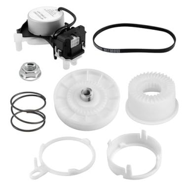 Imagem de W10913953 Kit de embreagem de polia de arruela W10721967 W10006384 Correia de transmissão compatível com Whirlpool Kenmore Maytag Amana máquina de lavar, substitui W10006354 W10815026 W10597177