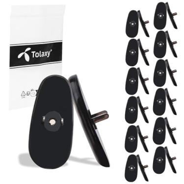 Imagem de Tolaxy 12 pares de peças de nariz de substituição de silicone macio para Ray-Ban Aviator RB3025 | RB3044 | RB3026 | RB3030 | RB3211 | RB3362 | Óculos de sol Clubmaster, protetores de nariz