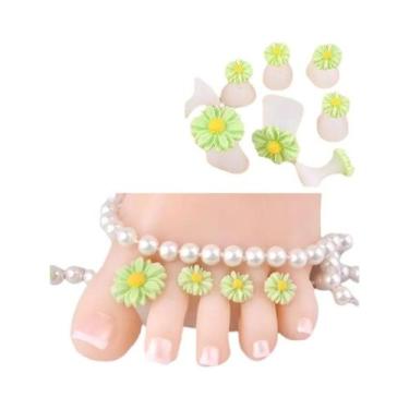 Imagem de Separadores De Dedos De Silicone Macios E Fofos, Conjunto De 8 Peças P