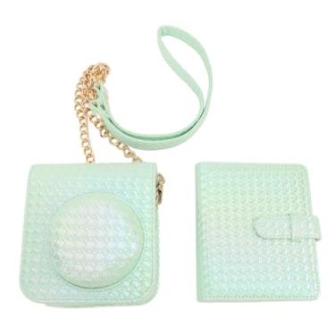 Imagem de Generic Capa de Bolsa de Câmera Instantânea, Estojo de Proteção contra Câmera Instantânea Linda Com álbum de Fotos para Fotografar (Verde)