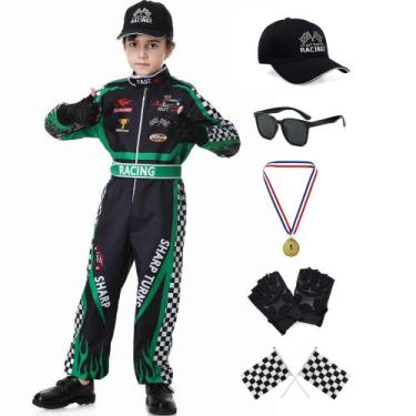 Imagem de Conjunto de trajes de corrida para crianças Changchupsem Race Car Driv