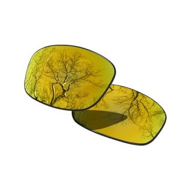 Imagem de ToughAsNails Lentes de reposição para óculos de sol Oakley Splinter - HyperVision Plus Gold Chrome - Polarizadas