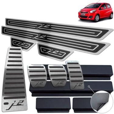 Imagem de Descanso Pedaleira Manual Soleira Preto Jac J2 2012 A 2016