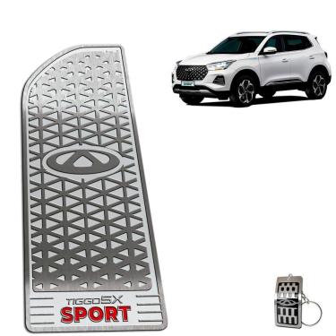 Imagem de Descanso De Pé Em Aço Inox Chery Tiggo 5X Sport 2024