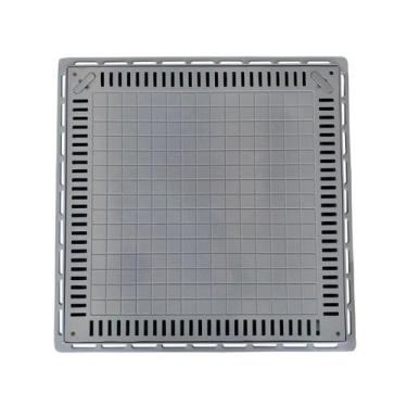 Imagem de Tampa Casa de Máquina Piscina Lisa Simples Grelha 80x80cm C - G.D.A. I