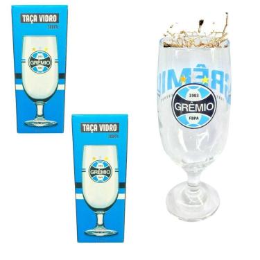 Imagem de Kit 2Un Taça Tulipa Vidro 300Ml Reforçado Cerveja Vinho