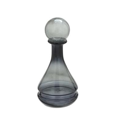 Imagem de Garrafa Decorativa Petrovick Fumê 26Cm