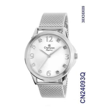 Imagem de Relógio Feminino Champion Cn24093Q Prata