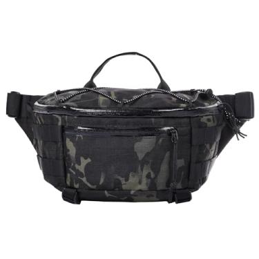 Imagem de VOTAGOO GEAR Bolsa tiracolo X-Pac 7L, bolsa transversal leve com fivela Fidlock e zíperes YKK para viagens e atividades ao ar livre, Multicam Preto, One Size, Airsoft masculino para uso ao ar livre