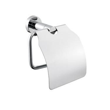 Imagem de Acessórios de banheiro Prateleira de toalha polida de aço inoxidável, suporte de papel higiênico, suporte de saboneteira, suporte de escova de dentes, gancho de roupão, suporte de papel (suporte de