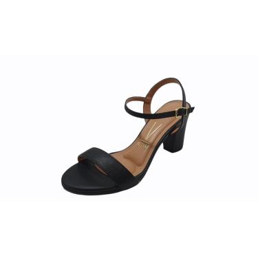 Imagem de Sandália Feminina Salto Grosso Medio Pelica Vizzano 6262474